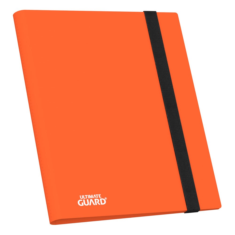 Ultimate Guard: Kartenmappe Flexfolio 9-Pkt orange notebook, orange, elastischer gurt, A5, glossy cover