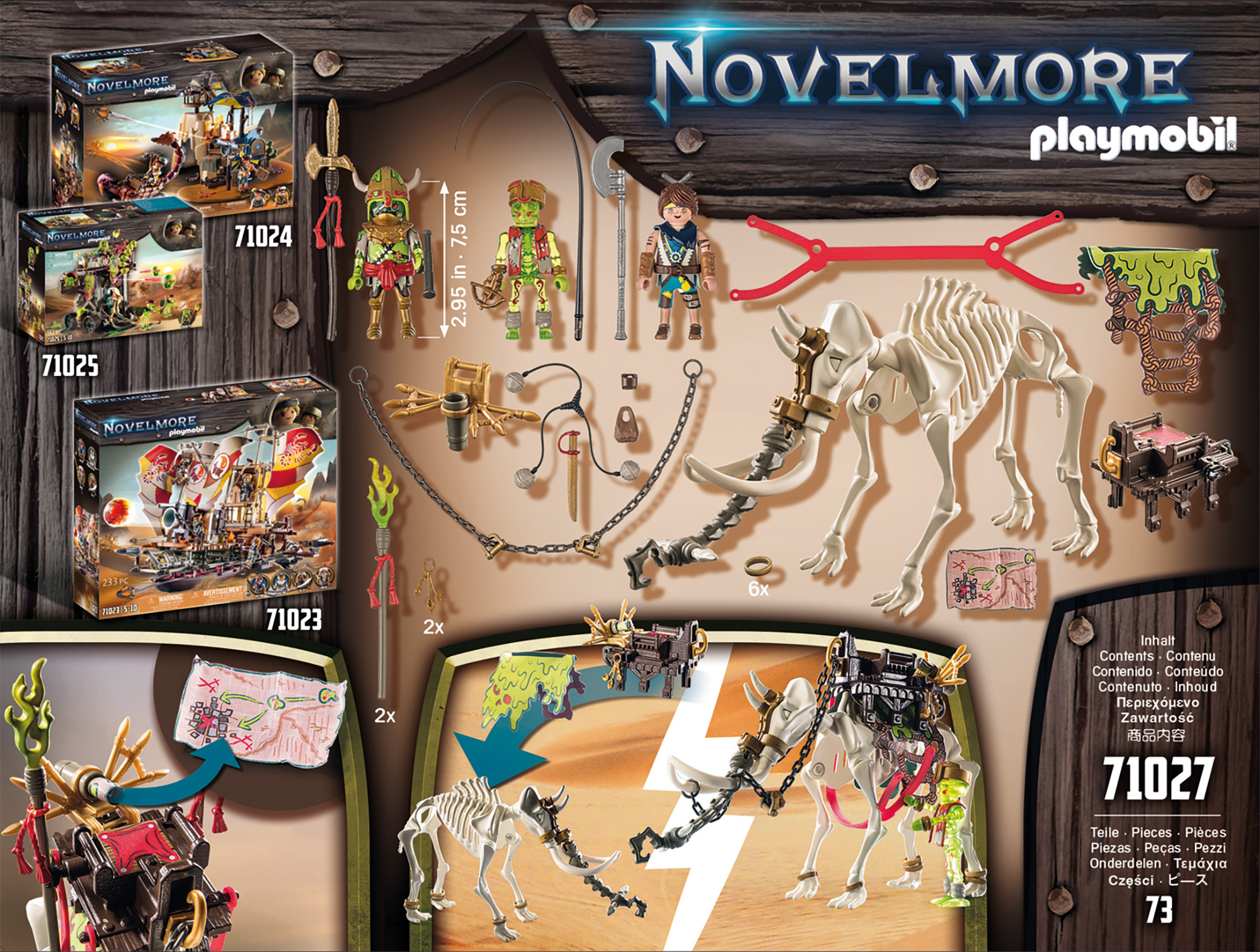 Playmobil: Novelmore - Sal'ahari Sands Mammut Attacke Playmobil: Novelmore - Sal'ahari Sands Mammut Attacke