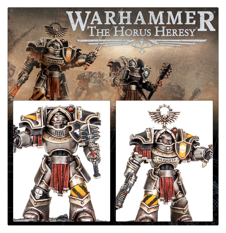 Horus Heresy: Legiones Astartes - Cataphractii Terminators with Power Mauls Spielzeug, Person