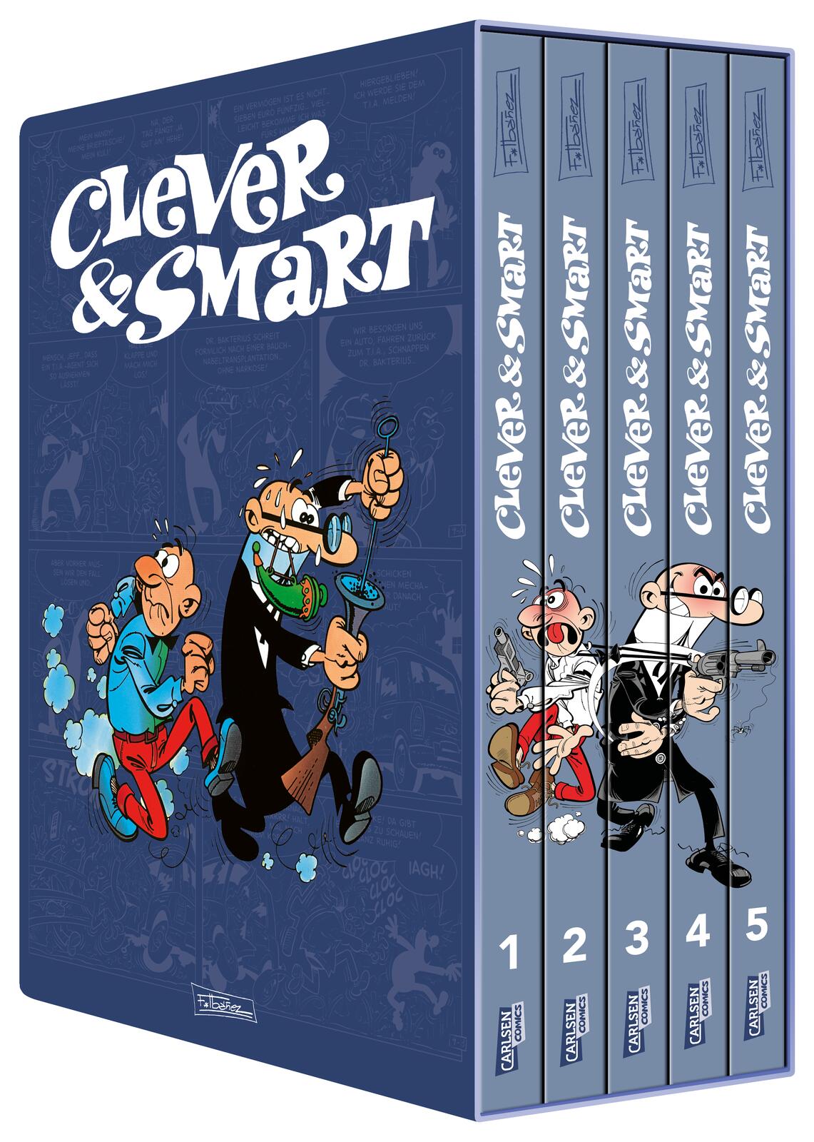 Clever & Smart Bd.1-5 HC/Schuber Clever & Smart Bd.1-5 HC/Schuber