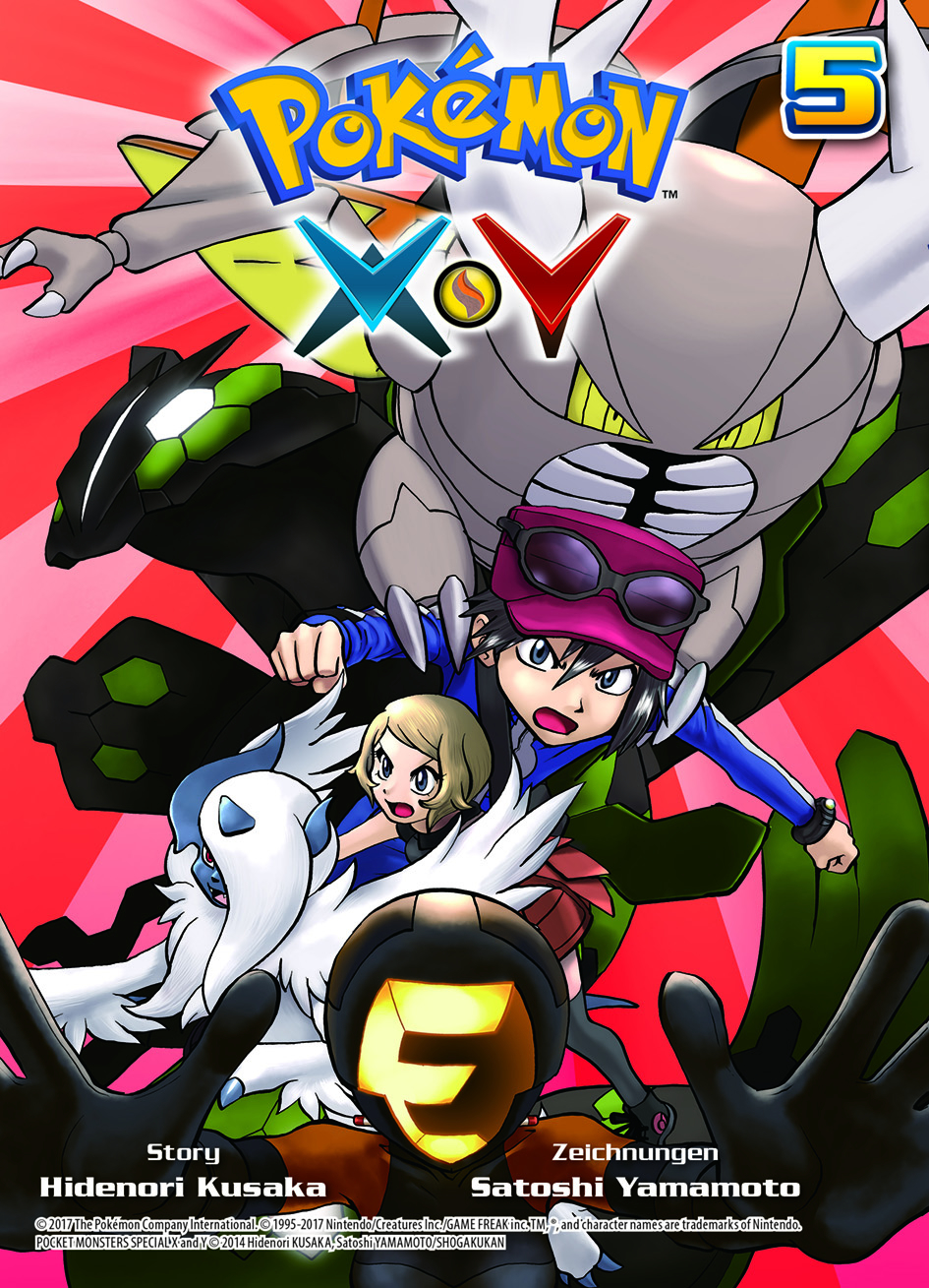 Pokémon X und Y Bd.4-6 Manga Pack