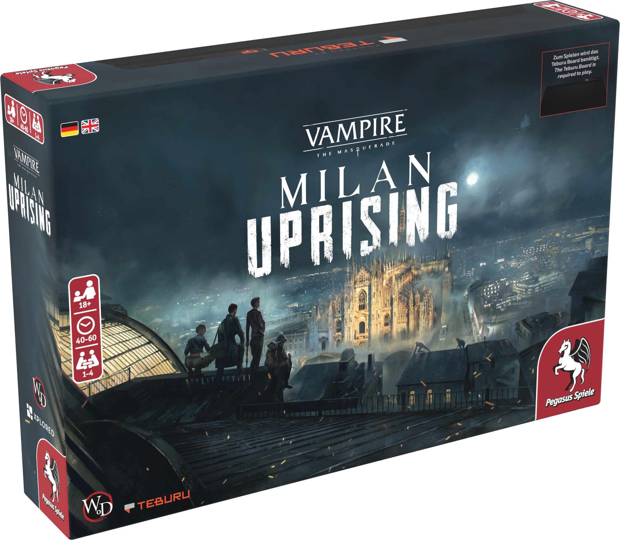 Teburu: Vampire The Masquerade - Milan Uprising Teburu: Vampire The Masquerade - Milan Uprising