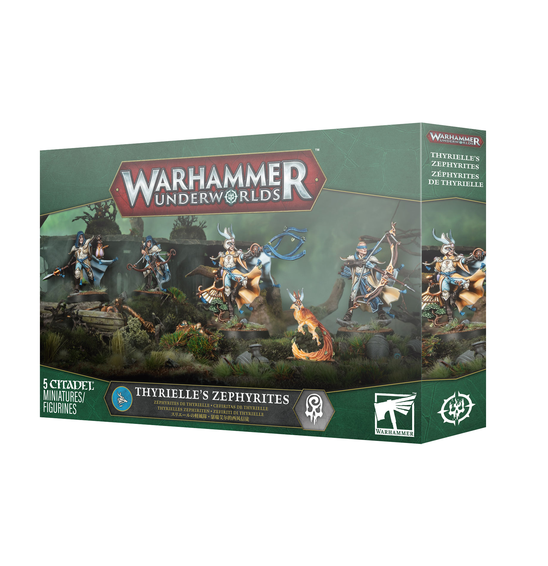 Warhammer: Underworlds - Thyrielle's Zephyrites miniaturens, zephyroiten, thyrielles zephyrites, krieghammer?, figuren