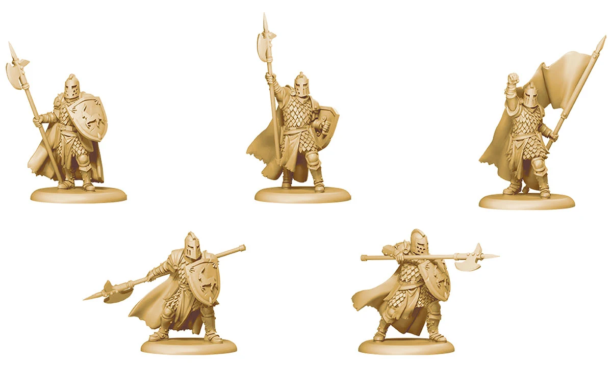 Song of Ice & Fire: Miniaturenspiel - Baratheon Halberdiers Song of Ice & Fire: Miniaturenspiel - Baratheon Halberdiers
