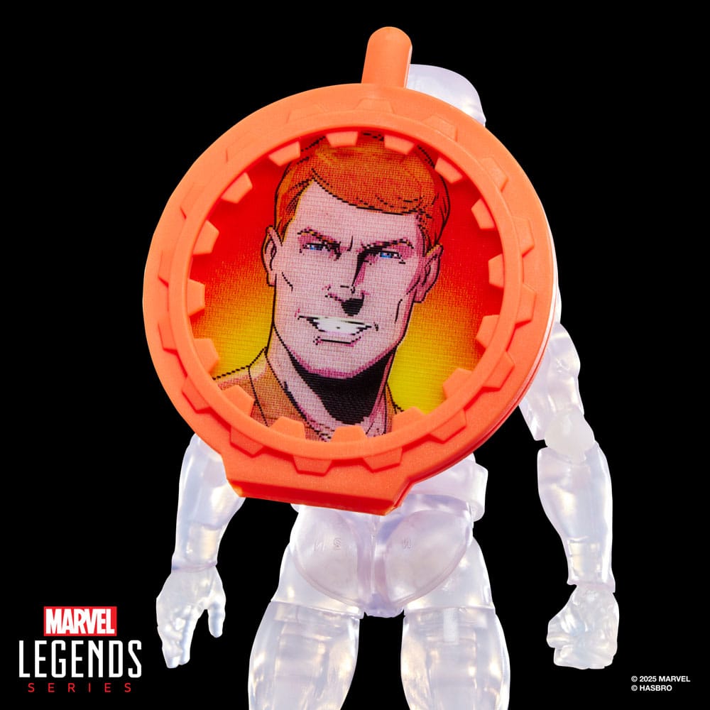 Marvel Legends Retro AF: Secret Wars - Iceman 15cm Person, Gesicht, Kopf, Spielzeug