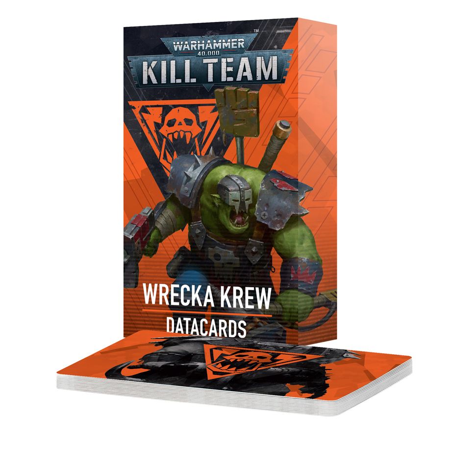Warhammer 40K: Kill Team - Datacards - Wrecka Krew engl. Warhammer 40K: Kill Team - Datacards - Wrecka Krew engl.