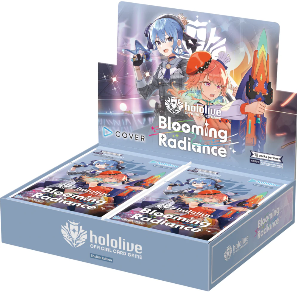 Hololive CCG: Blooming Radiance Booster Display (12) (HBP01) Hololive CCG: Blooming Radiance Booster Display (12) (HBP01)