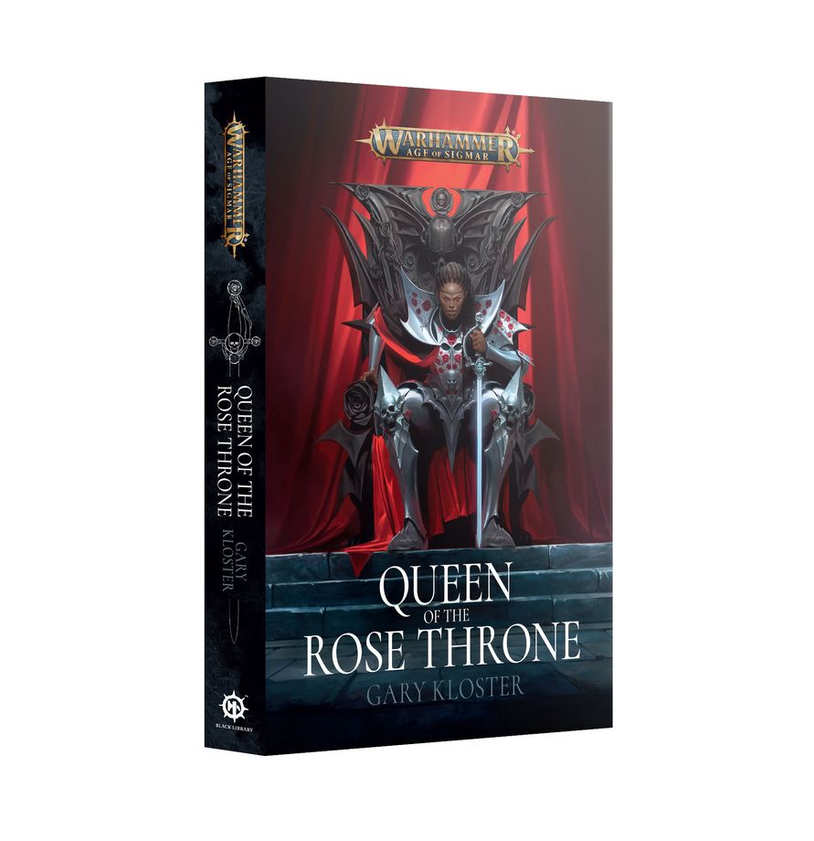 Warhammer Novel: Queen of the Rose Throne Kunstleder?, Buchcover, Queen, Rose Throne, Warhammer