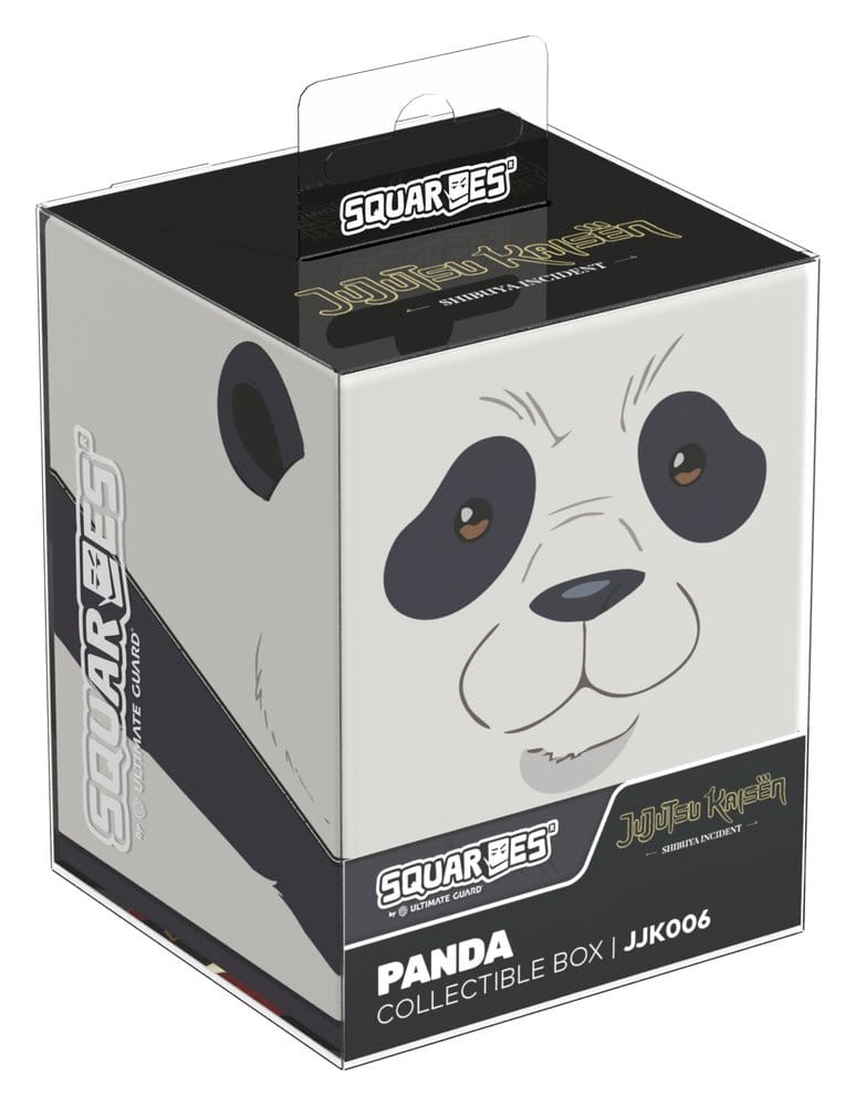 Ultimate Guard: Deckbox Squaroes Jujutsu Kaisen - Panda (JJK006) panda, collectible, box, cube, pendant