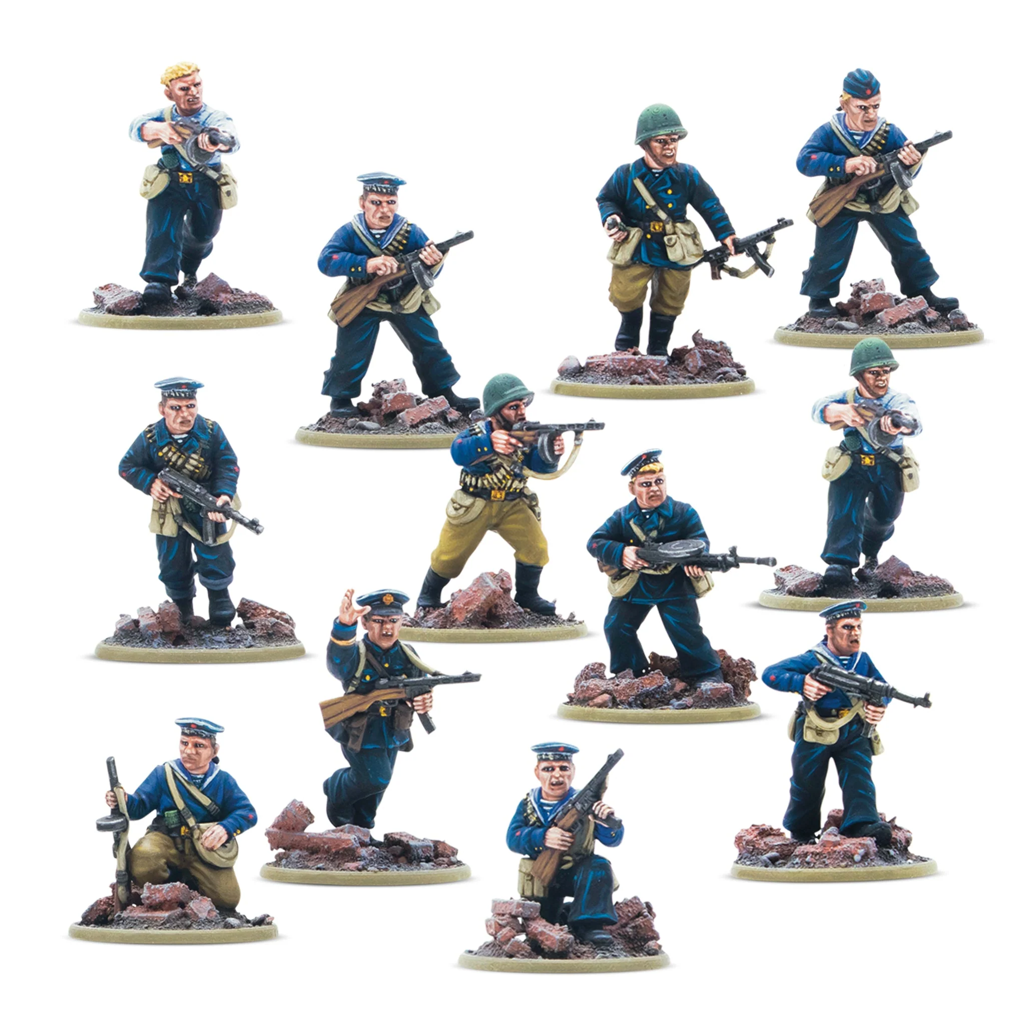 Bolt Action: Soviet - Naval Brigade Veteran Squad Bolt Action: Soviet - Naval Brigade Veteran Squad