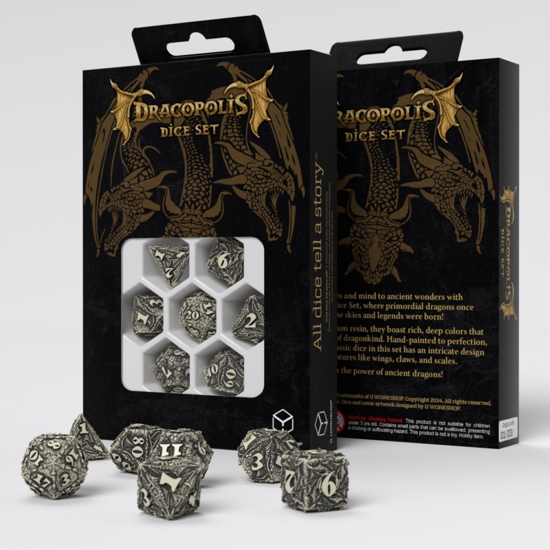 Diceset Dracopolis - "The Scandinavian Blackfang"