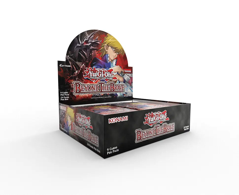 Yu-Gi-Oh! CCG: Beyond the Brave Booster Display (24) Yu-Gi-Oh, Beyond the Brave, Trading Card, Card Game, Display Box