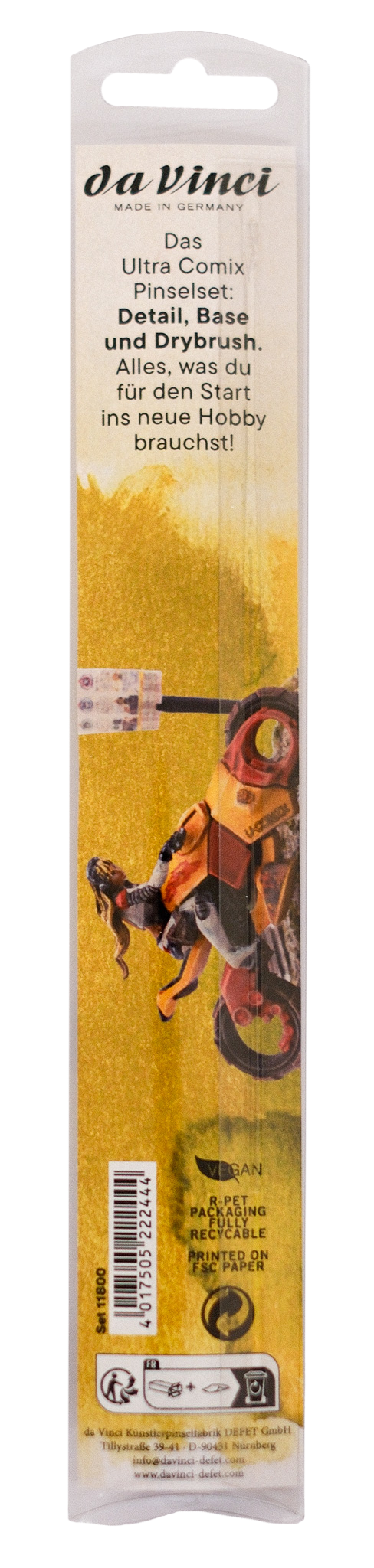 Da Vinci: Ultra Comix Starter Set (3 Pinsel) Da Vinci: Ultra Comix Starter Set (3 Pinsel)