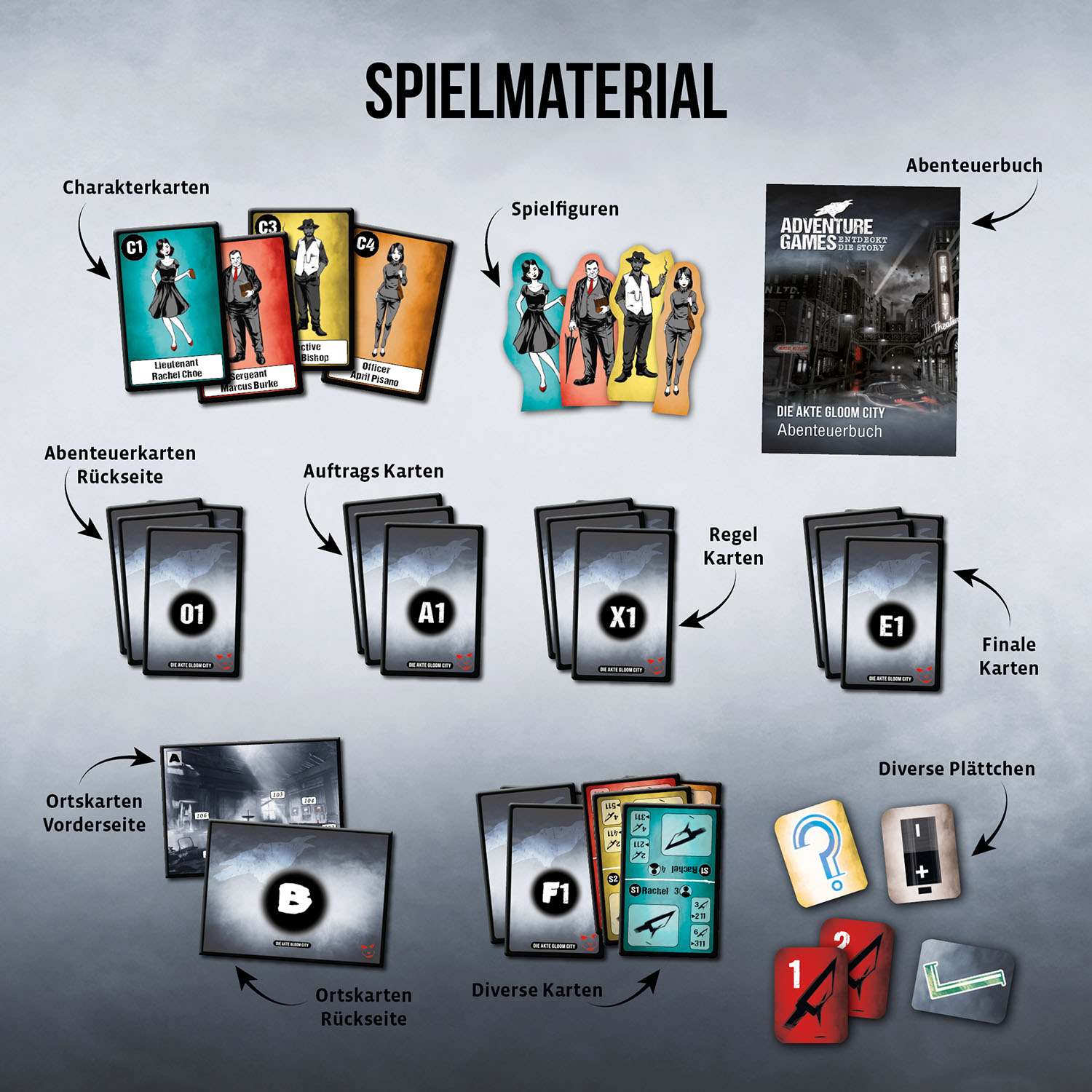 Adventure Games - Die Akte Gloom City