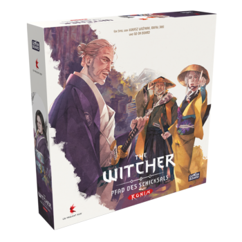 Brettspiel, The Witcher, Spieleschachtel, mittelalterlich, kooperativ