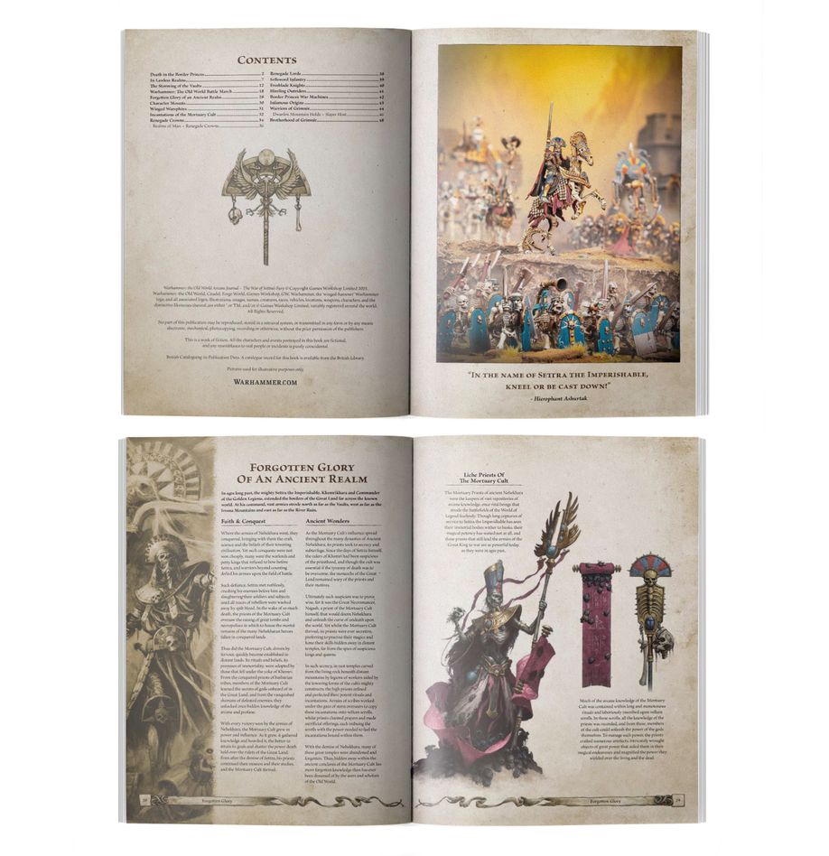 Warhammer: The Old World Arcane Journal - The War of Settra's Fury