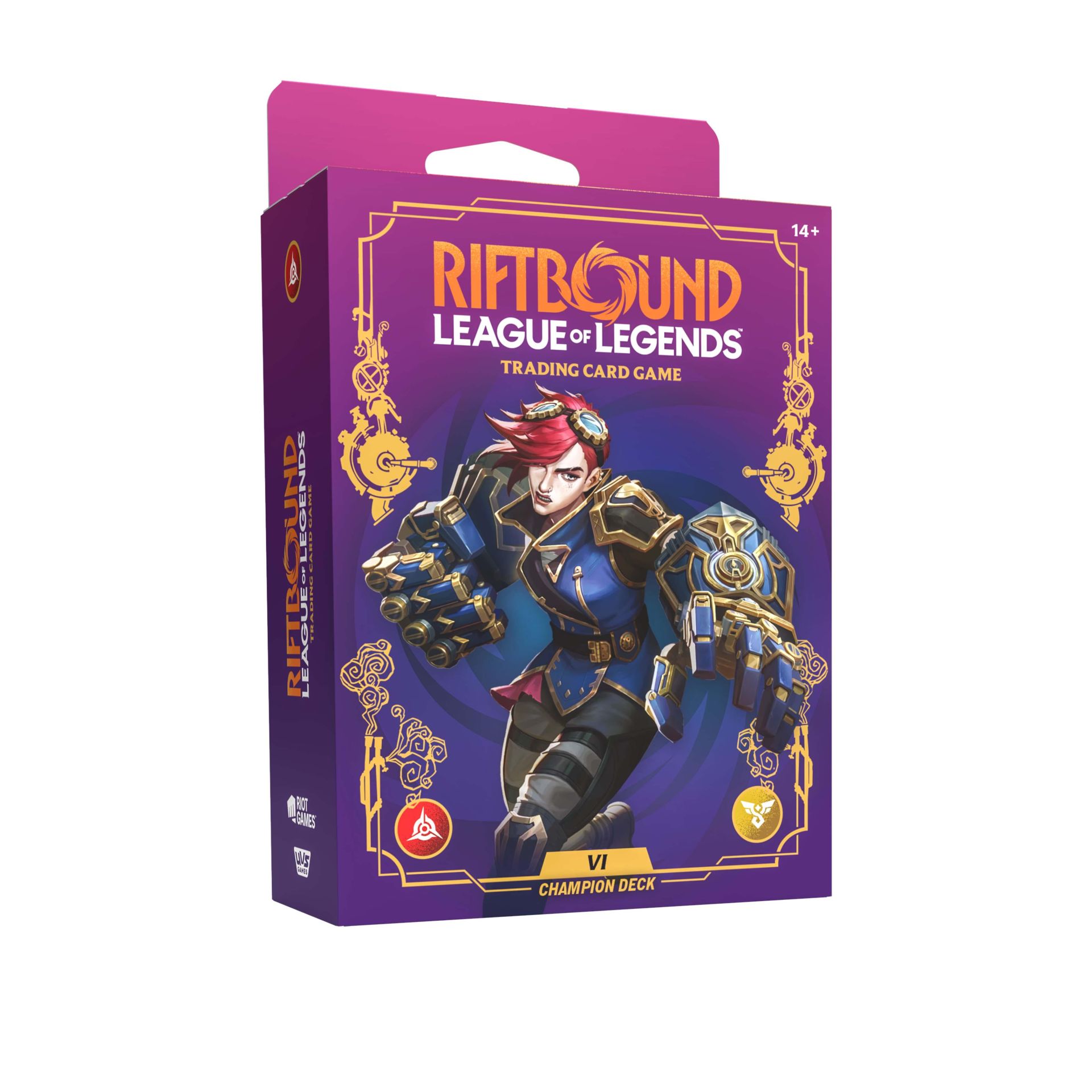 Trading Card Game, League of Legends, Champion Deck, Purple Box, Figure Art