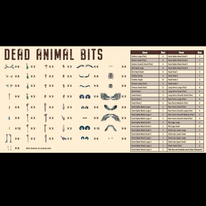 Wargames Atlantic: Dead Animal Bits Wargames Atlantic: Dead Animal Bits