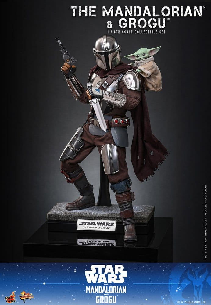 Figur, Actionfigur, Star Wars, The Mandalorian, Grogu