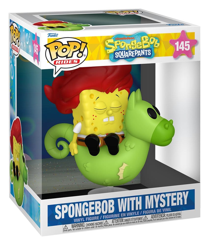 Spongebob: POP Spongebob mit Mystery (145) Spongebob figur, Vinylfigur, Rides, Schnecke, Mystery