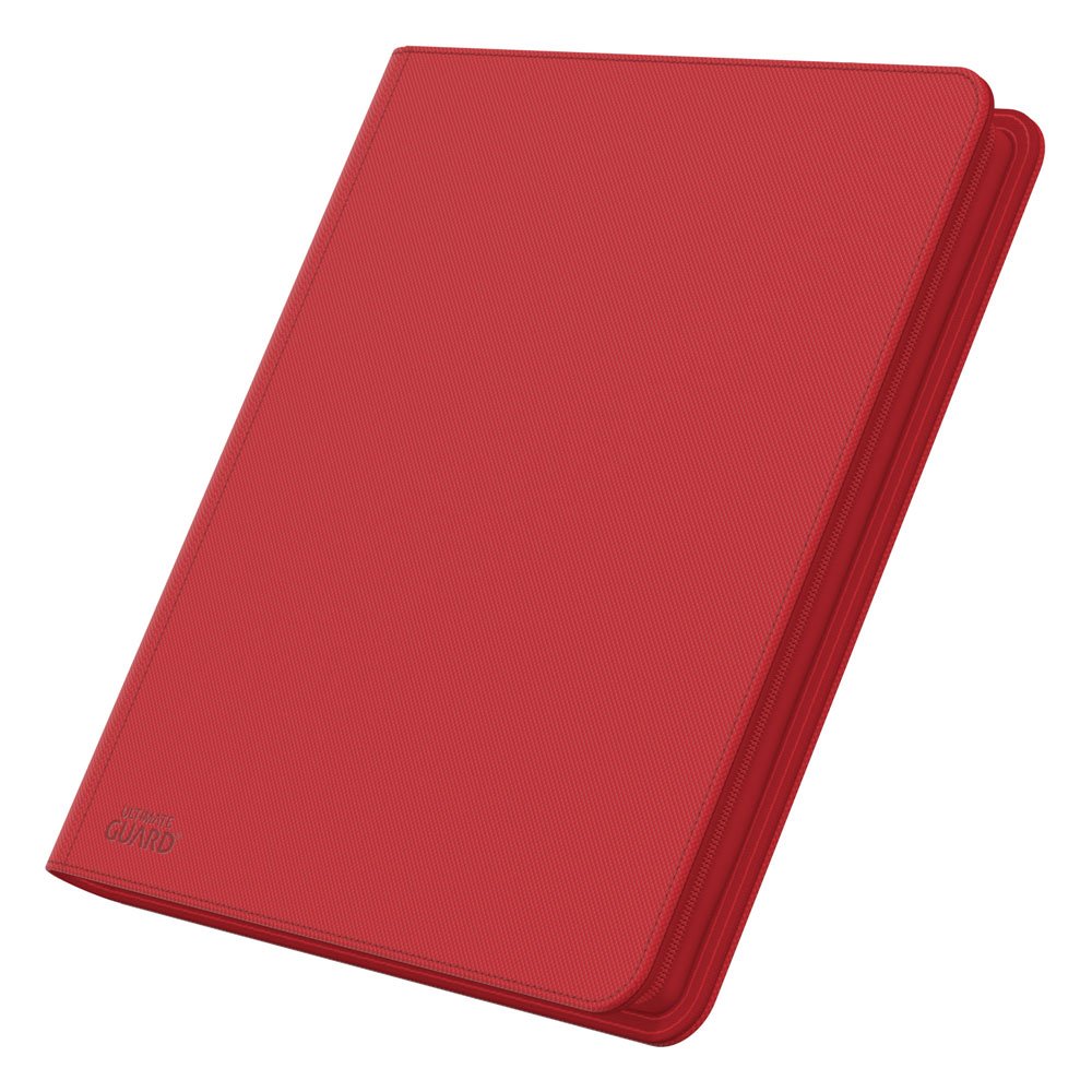 Ultimate Guard: Zipfolio Xenoskin 24-Pocket rot Hülle, Tablet-Hülle, rot, Schutzhülle, Gehäuse