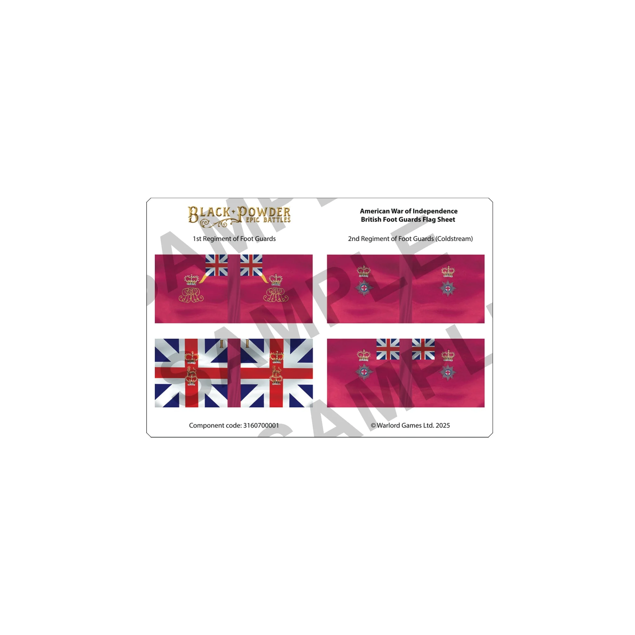 Black Powder Epic Battles: Revolution - British Foot Guard Black Powder Epic Battles: Revolution - British Foot Guard