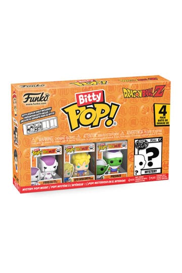 Dragon Ball: POP Bitty 4er Pack (Frieza/Super Saiyan Goku/Piccolo/???)