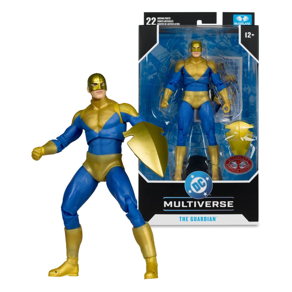 DC Multiverse AF: The Guardian (Action Comics) Red Platinum Edition 18cm Person