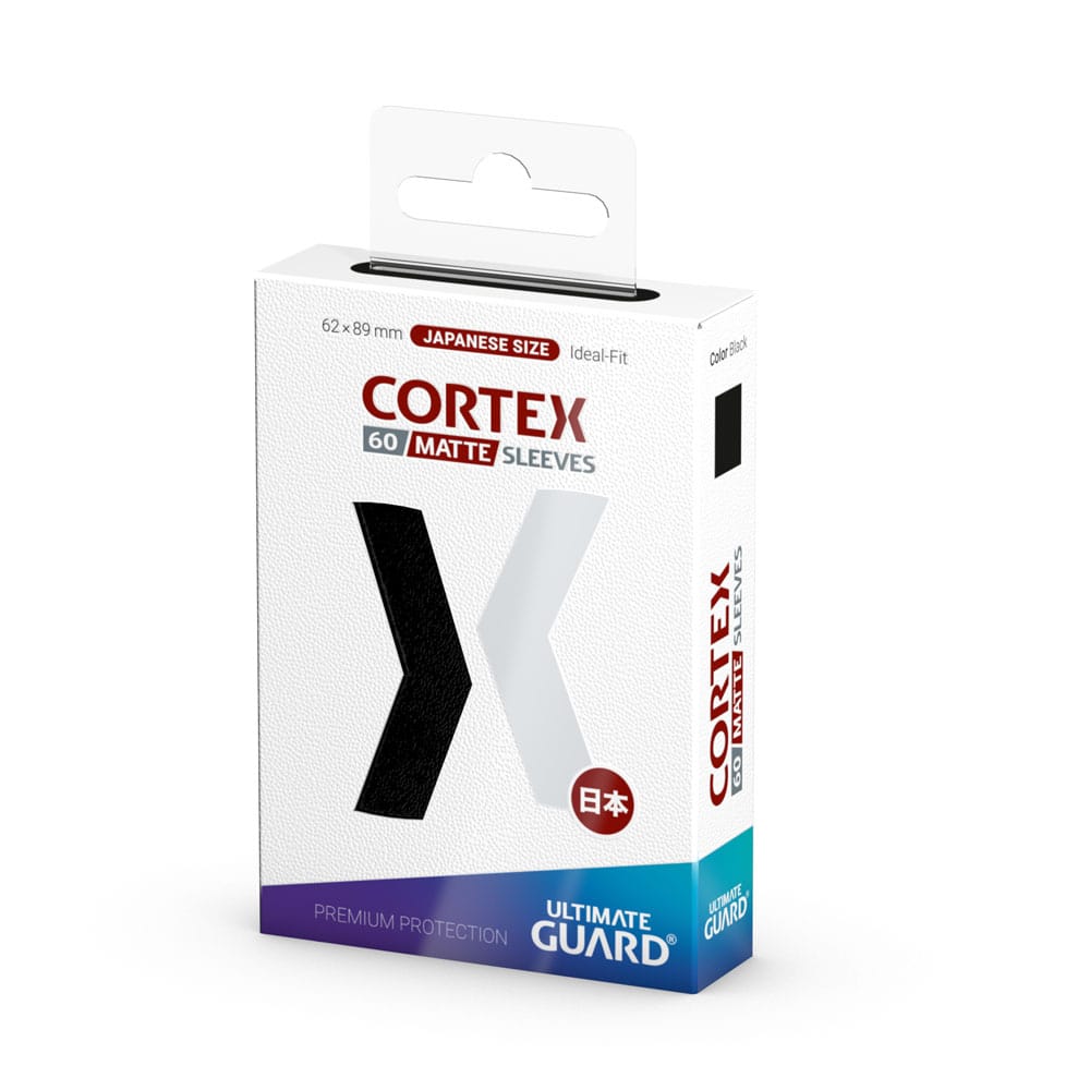 Ultimate Guard: Kartenhüllen Cortex Matte Schwarz Japanisch (60)