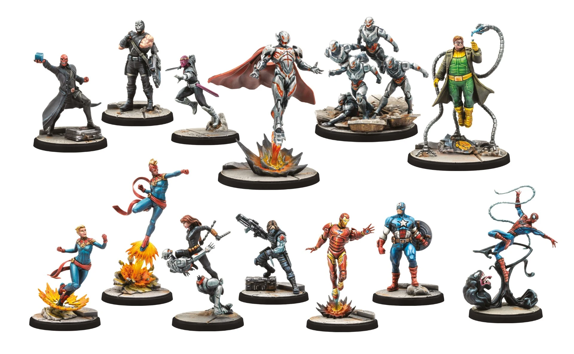 Marvel Crisis Protocol: Die Mächtigsten der Welt Grundspiel Marvel Crisis Protocol: Die Mächtigsten der Welt Grundspiel