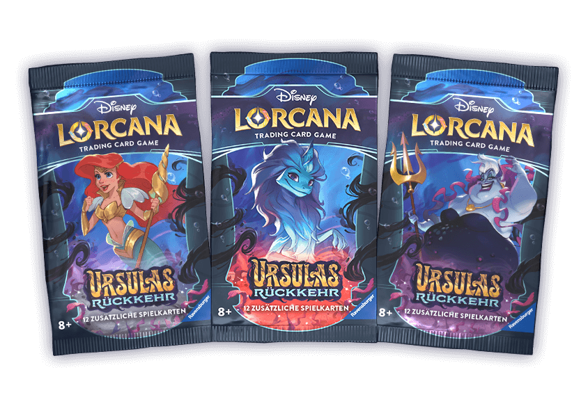 Lorcana TCG: Ursulas Rückkehr - Boosterpack (Set 4) Lorcana TCG: Ursulas Rückkehr - Boosterpack (Set 4)