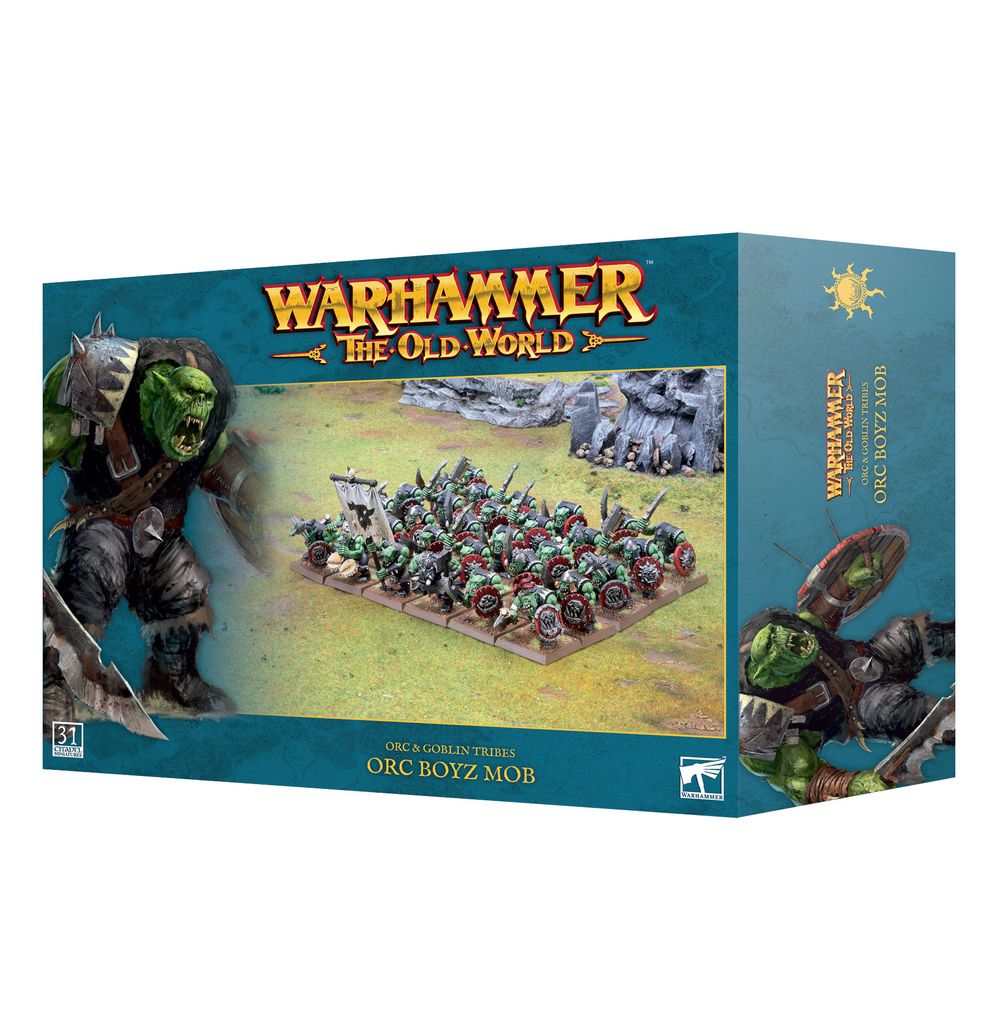 Warhammer: The Old World Orc & Goblin Tribes - Orc Mobs