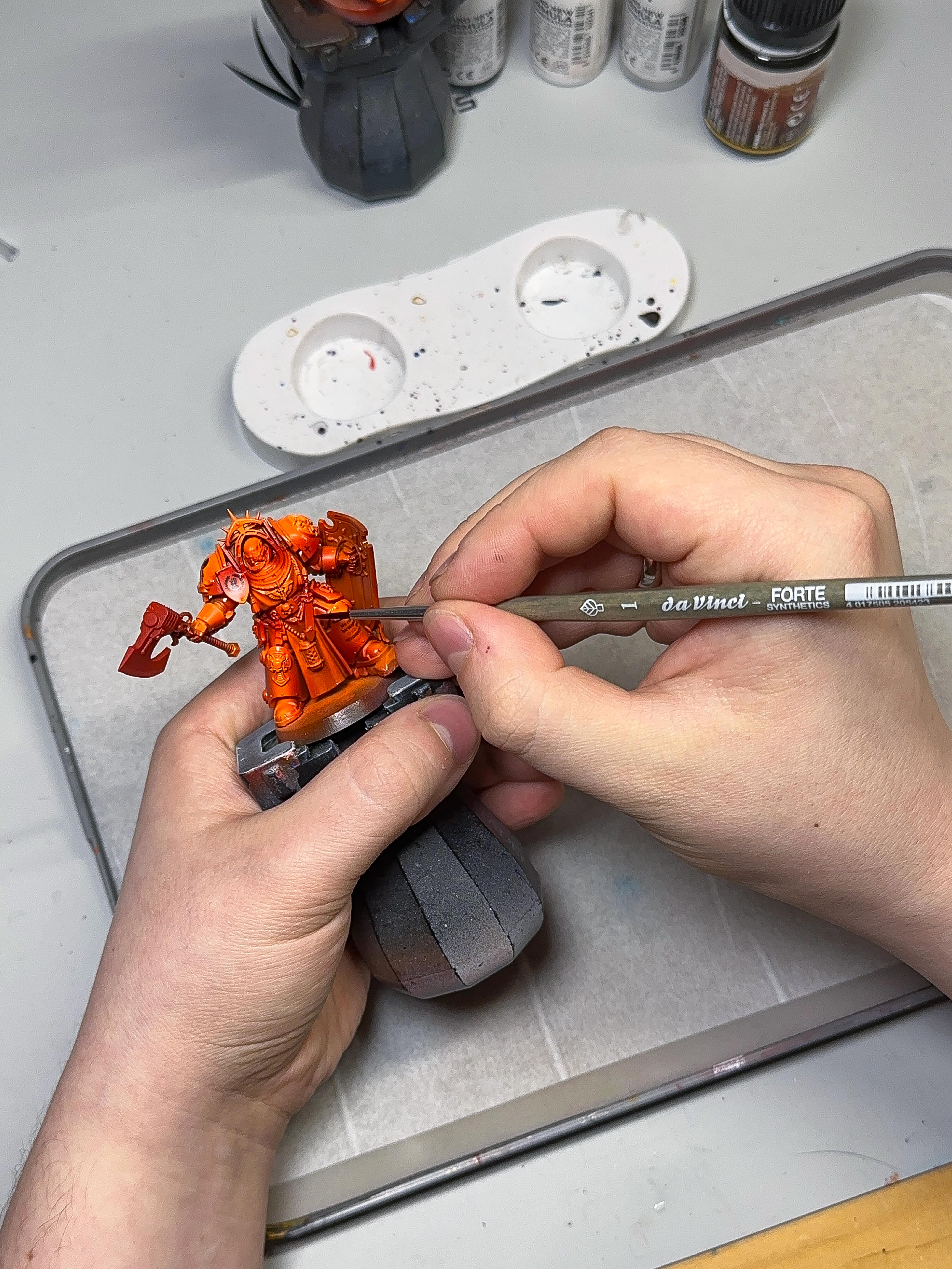 Da Vinci: da Vinci-Forte rund rotbraun synth 3/0 Da Vinci: da Vinci-Forte rund rotbraun synth 3/0