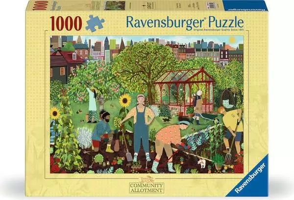 puzzle, gärtnern, gemeinschaftsgarten, gartenlandschaft, sunflowers