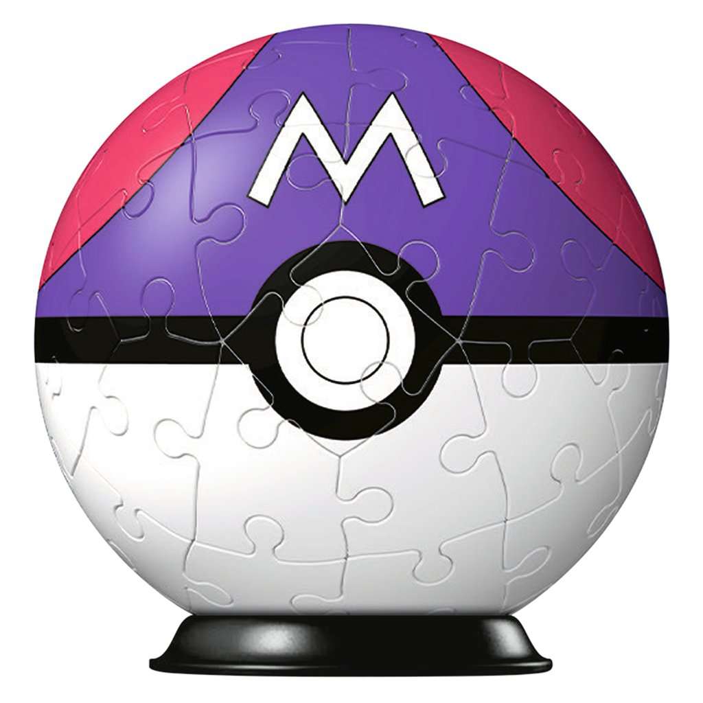 3D Puzzle: Pokémon Meisterball lila/rot