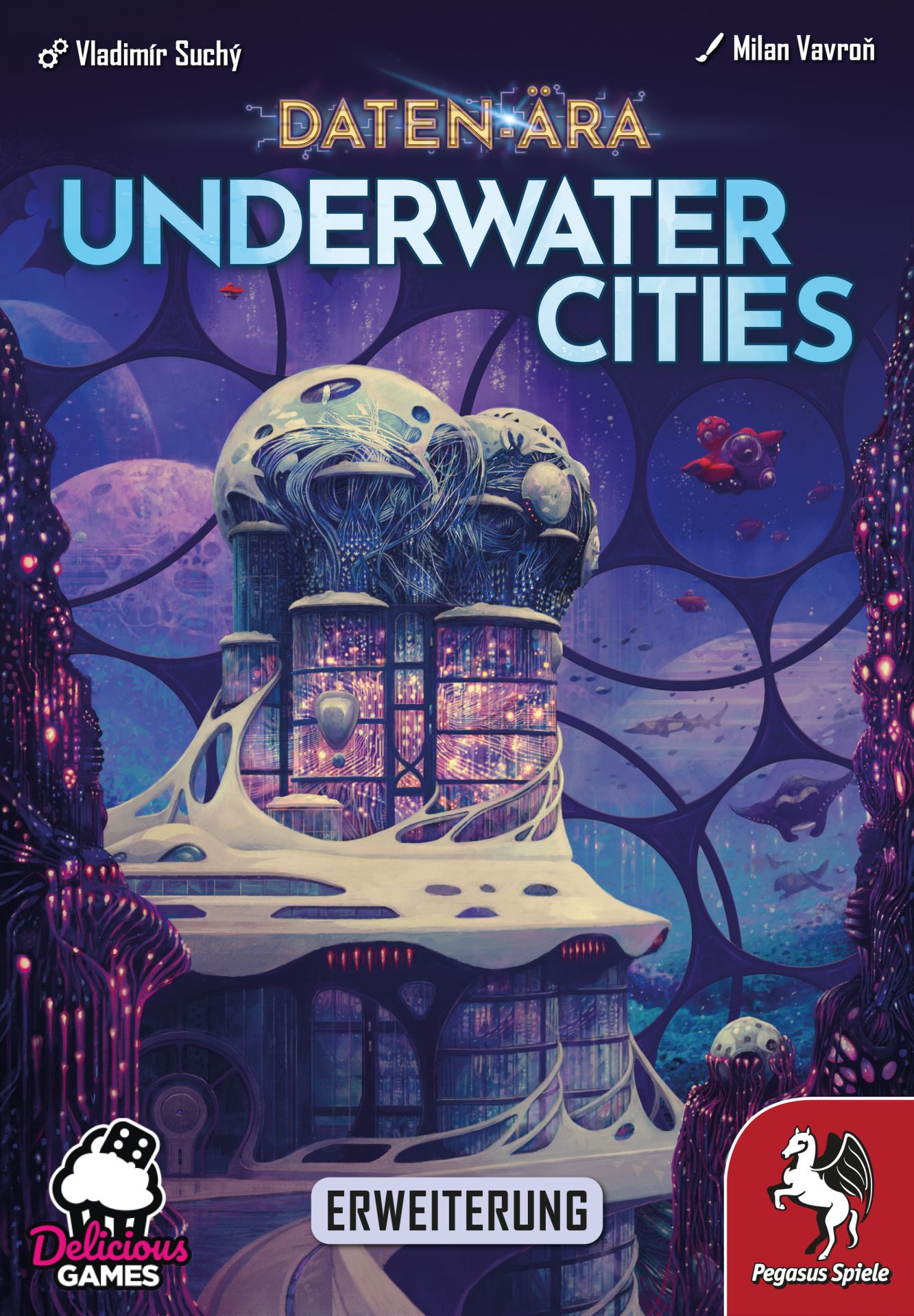 Underwater Cities - Daten-Ära (Erweiterung) Unterwasser, Stadt, Bauwerk, Kuppel, Fantasy