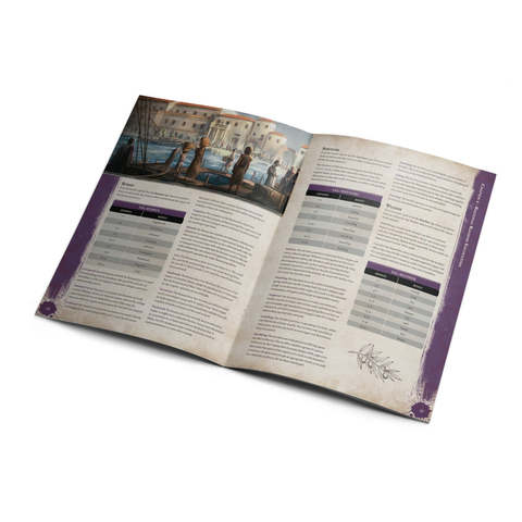 Cohors Cthulhu RPG: Gamemaster Screen Werbung, Plakat, Veröffentlichung, Buch, Seite