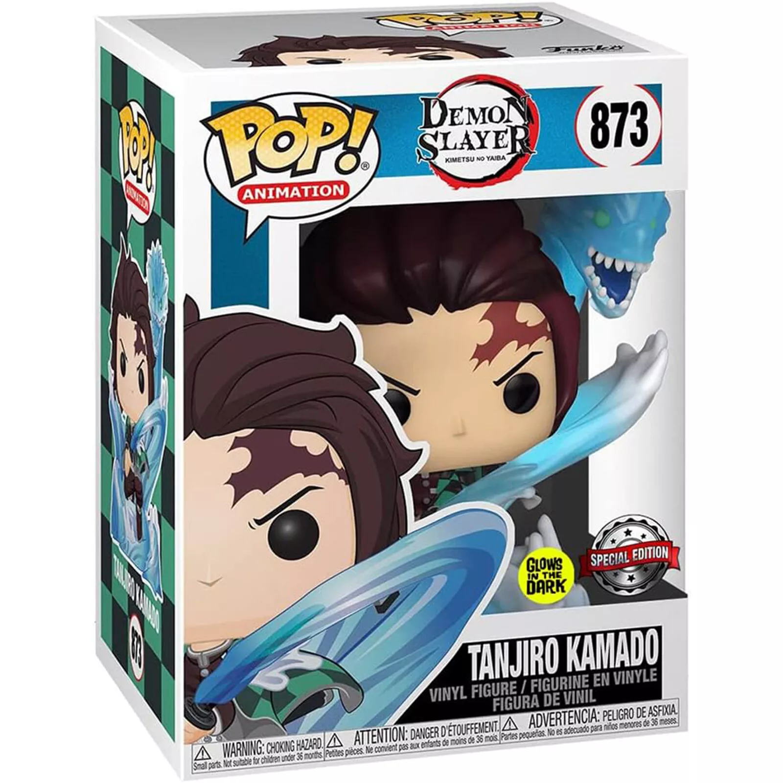 Demon Slayer: POP Tanjiro Kamado Drachenform/Glows in the Dark (873)