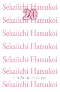 Sekaiichi Hatsukoi Bd.20 Sake-Becher, Matcha-Schale, Rosa Muster, Keramik, Sekaichii Hatsukoi