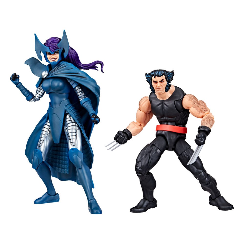 Marvel Legends AF: Wolverine & Psylocke 2er Set (Wolverine 50th Anniversary)