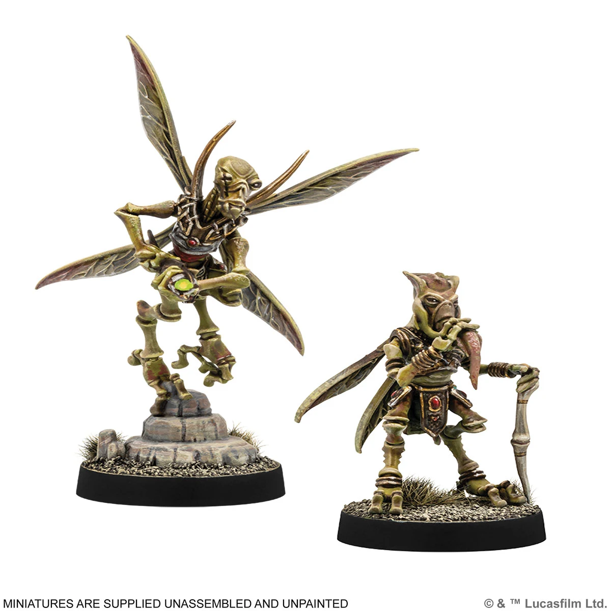 Star Wars: Legion - Sun Fac & Poggle the Lesser Star Wars: Legion - Sun Fac & Poggle the Lesser