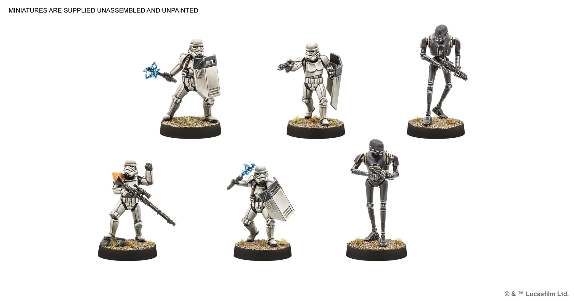 Star Wars: Legion - Aufstandskontroll-Sturmtruppen Einheit-Erweiterung Star Wars: Legion - Aufstandskontroll-Sturmtruppen Einheit-Erweiterung