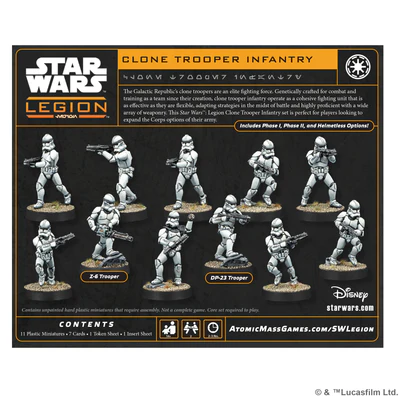 Star Wars: Legion - Clone Trooper Infantry Star Wars: Legion - Clone Trooper Infantry