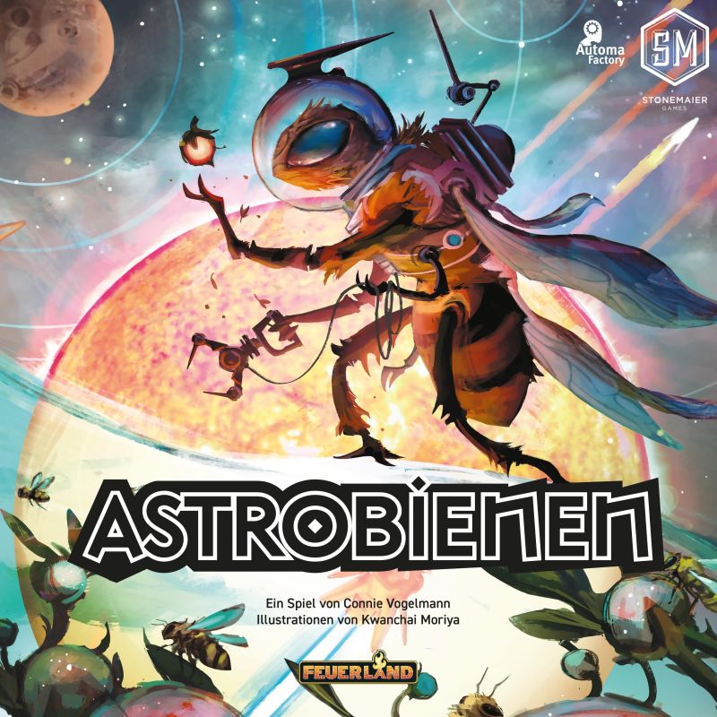 Astronaut, Alien insect, Brettspiel, Sci-Fi, Kunst