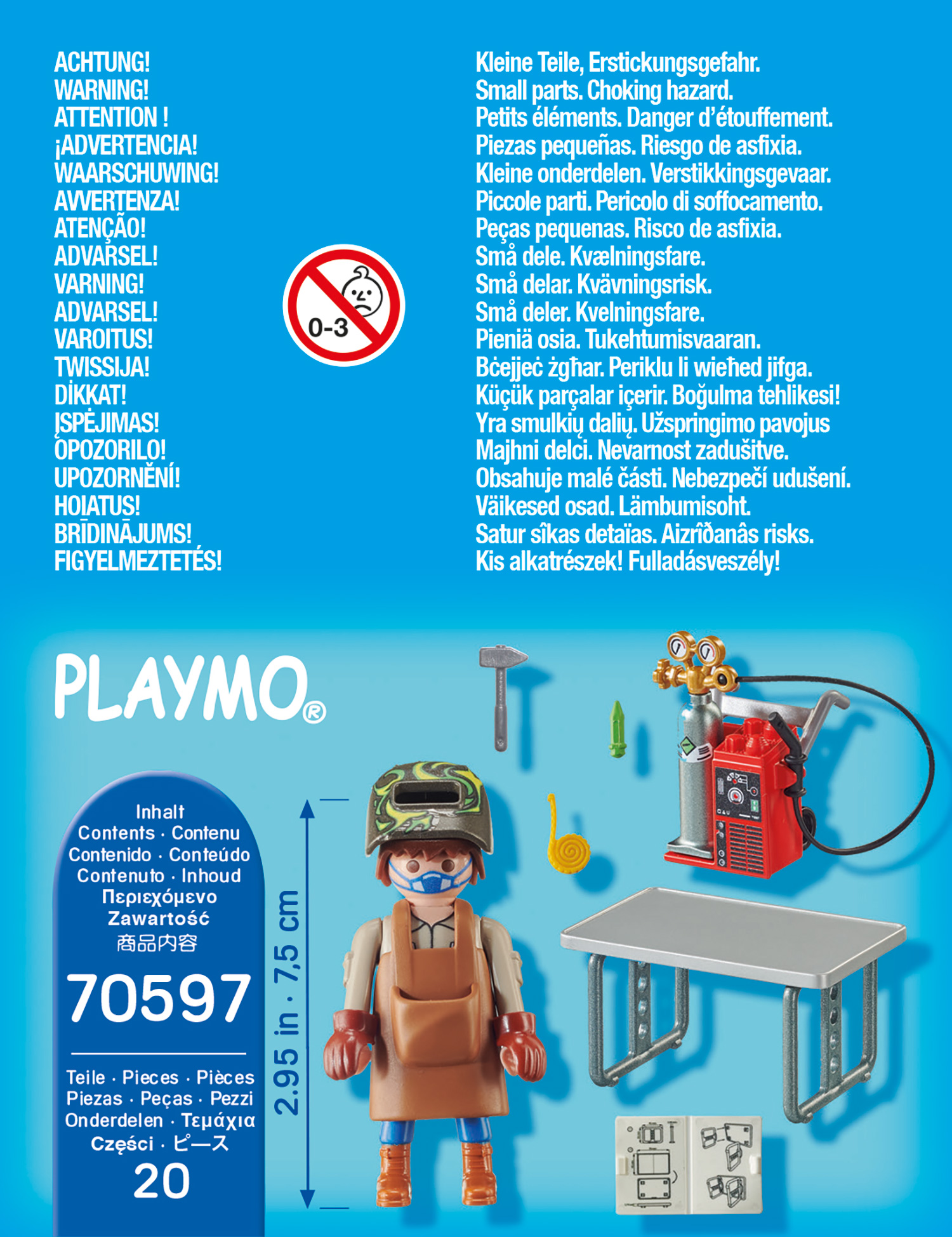 Playmobil: Special Plus - Schweißer mit Ausrüstung