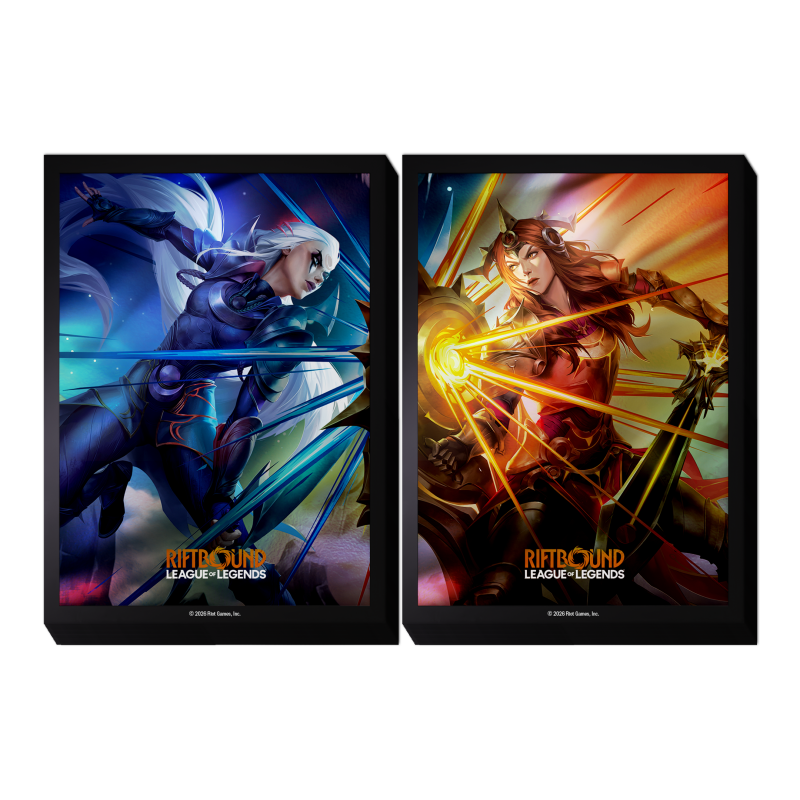 League of Legends, Riftborn, Kunstwerk, Doppelrahmen, Charakteren