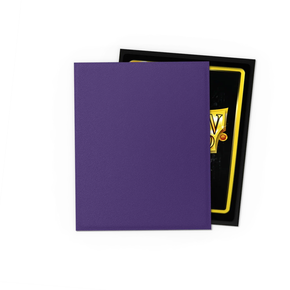 Dragon Shield Japanese Dual Matte - Soul purple cover, card, papier, vorderseite, rückseite