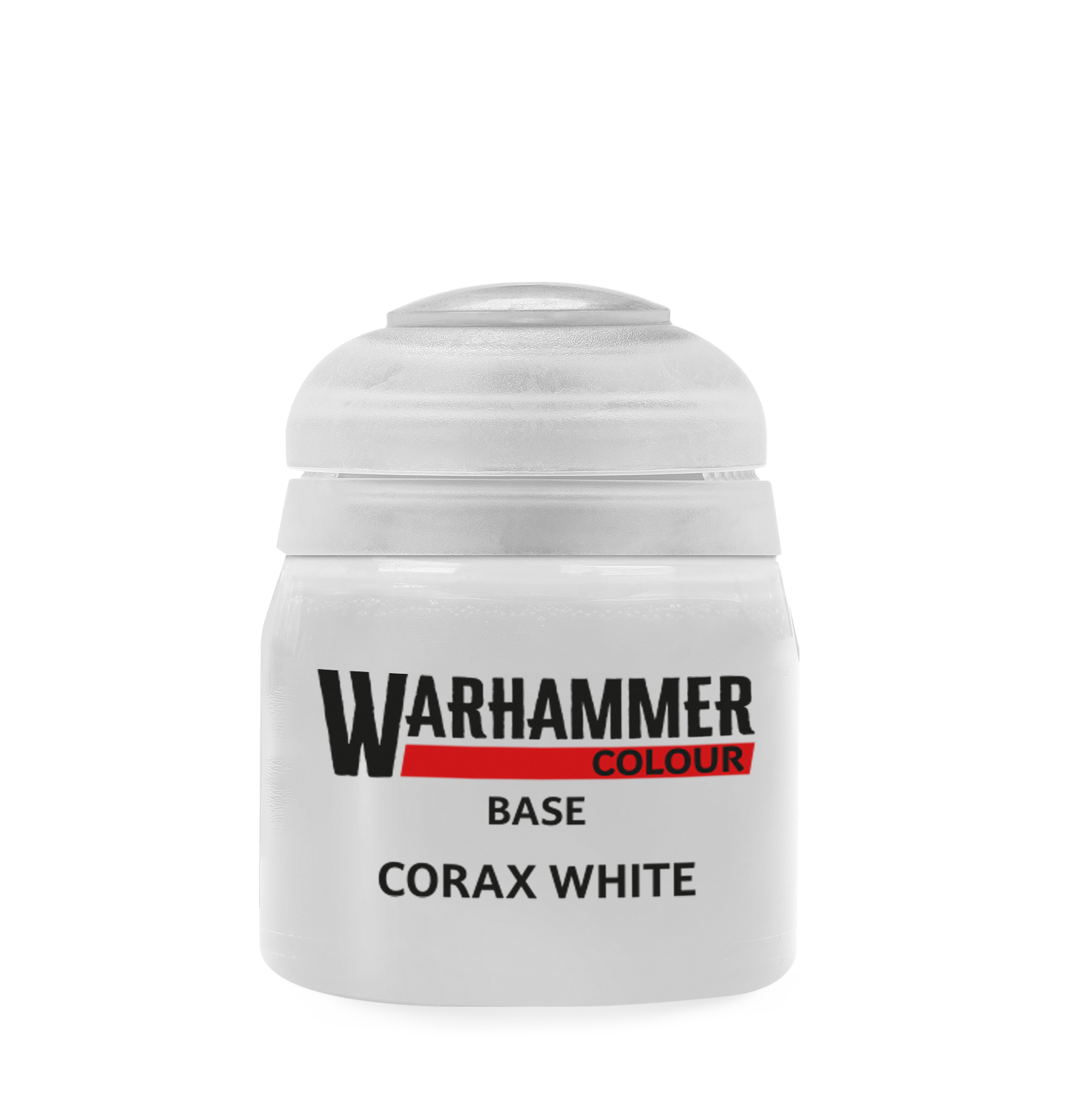 Modellierfarbe, Acrylfarbe, Weißbasis, Corax White, Warhammer Farbe