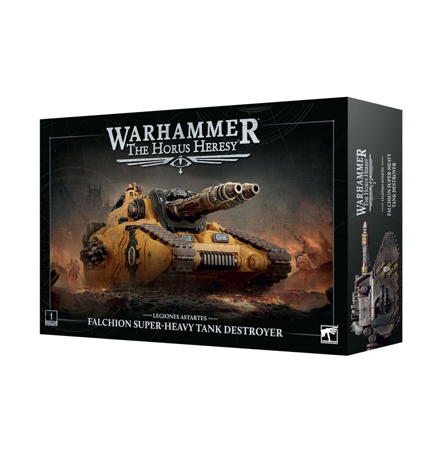 Horus Heresy: Legiones Astartes - Falchion Super Heavy Tank Destroyer tank, modellbausatz, warhammer, zerstörer, tanksatz