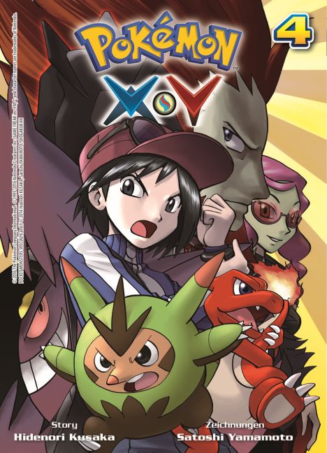 Pokémon X und Y Bd.4-6 Manga Pack